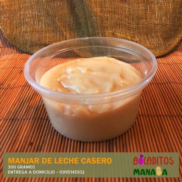 Manjar de Leche Manaba - Bocaditos Manaba
